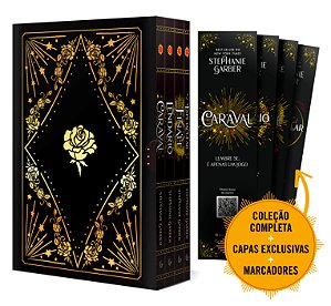 Livro Caixa Caraval - Edição de colecionador (Série completa co...