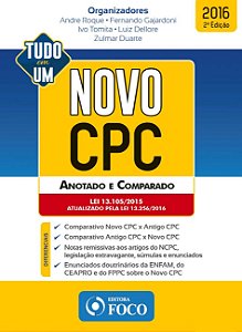 Livro Novo CPC: Anotado e comparado - Tudo em um
