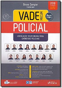 Livro Vade Mecum Policial- Legislação Selecionada Para Ca...