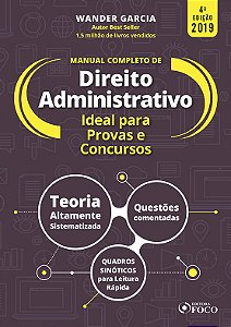 Livro Manual completo de direito administrativo: ideal para pro...