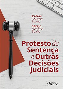 Livro Protesto de sentença e outras decisões judiciais