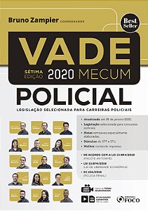 Livro Vade mecum policial 2020