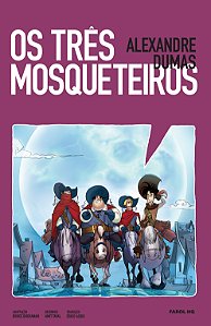 Livro Os três mosqueteiros em quadrinhos