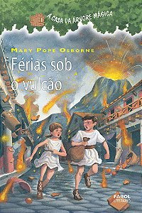 Livro Férias sob o vulcão
