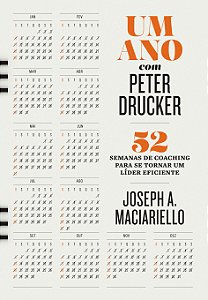 Livro Um ano com Peter Drucker