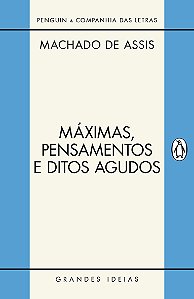 Livro Máximas, pensamentos e ditos agudos