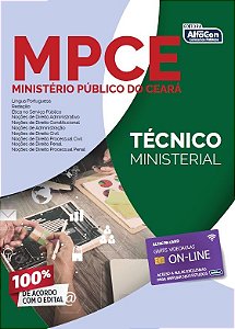 Livro MPCE - Ministério Público do Ceará - Técnico minist...