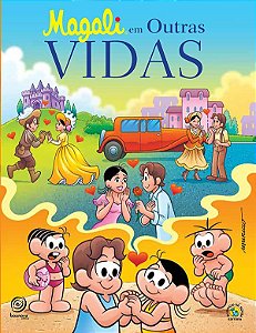 Livro Magali em outras vidas - Turma da Mônica