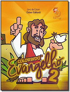 Livro Colorindo o evangelho - Volume II - livro de colori...