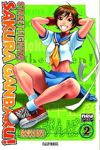 Livro Street Fighter: Sakura Ganbaru! - Volume 02