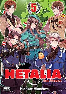 Livro Hetalia Axis Power - Volume 05