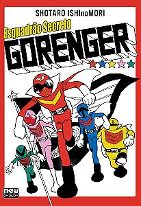 Livro Esquadrão Secreto Gorenger
