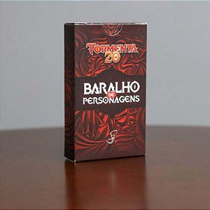 Livro Tormenta 20 - Baralho De Personagens