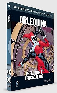 Livro Arlequina - Prelúdios E Trocadilhos - (Eaglemoss)