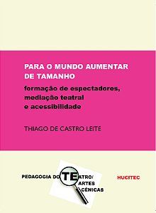 Livro Para O Mundo Aumentar De Tamanho: Formação De Espec...
