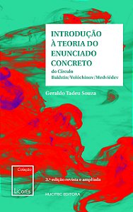 Livro Ntrodução À Teoria Do Enunciado Concreto: Do Círculo Bakh...