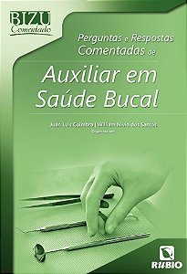 Livro Perguntas e respostas comentadas de auxiliar em saúde buc...