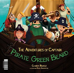 Livro As aventuras do capitão pirata da barba verde