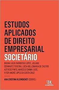 Livro Estudos aplicados de direto empresarial: societário
