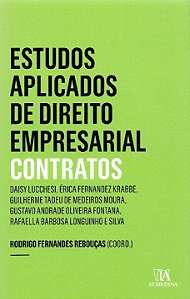 Livro Estudos aplicados de direito empresarial: contratos