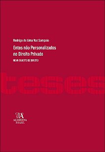 Livro Entes não personalizados no direito privado: novo sujeito...