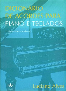 Livro Dicionário de acordes para piano e teclados
