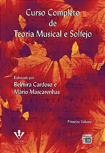 Livro Curso completo de teoria musical e solfejo - Primei...