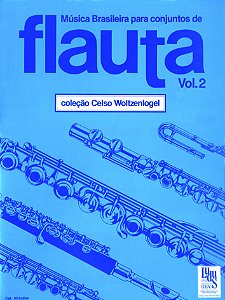 Livro Música brasileira para conjuntos de Flauta - Volume...
