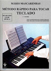 Livro Método rápido para tocar Teclado - Volume 1: Com di...