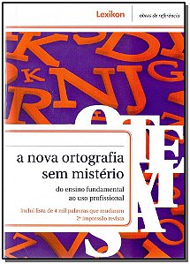 Livro A Nova Ortografia Sem Misterio