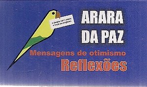 Livro Arara Da Paz - Mensagens De Otimismo - Reflexões