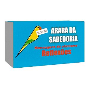 Livro Arara Da Sabedoria - Mensagens De Otimismo - Reflex...