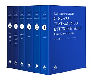 Livro Novo Testamento Interpretado - 6 Volumes: Versículo...