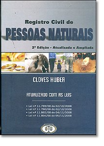 Livro Registro Civil De Pessoas Naturais - 2ª