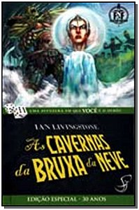 Livro As Cavernas Da Bruxa Da Neve