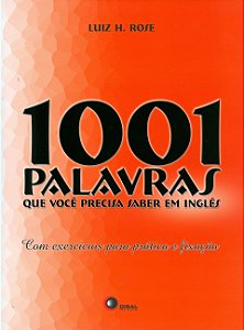 Livro 1001 palavras que você precisa saber em inglês: com exerc...