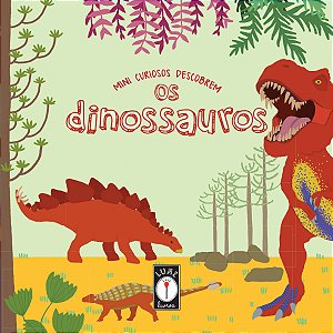 Livro Mini curiosos descobrem os dinossauros (Volume 2)