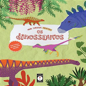 Livro Mini curiosos montam os dinossauros (Volume 2)