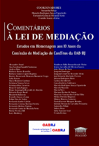 Livro Comentários à lei de mediação