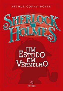 Livro Sherlock Holmes - Um estudo em vermelho