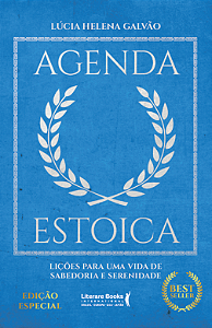 Livro Agenda Estoica: Lições para uma vida de sabedoria e seren...
