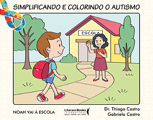 Livro Simplificando e Colorindo o Autismo - Livro de Colorir