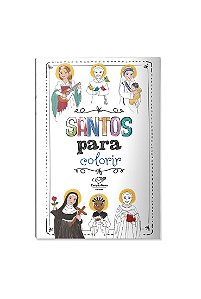 Livro Livro Santos Para Colorir