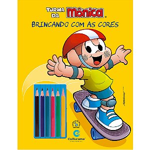 Livro BRINCANDO COM AS CORES - CASCAO ESPORTES