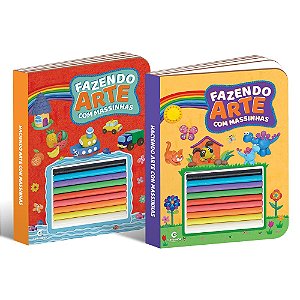 Livro Fazendo Arte Com Massinhas Sortido 2 Capas