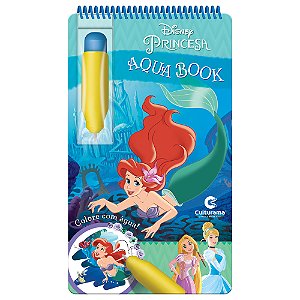 Livro Aqua Book Princesas: Para Pintar Com Água!