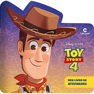 Livro Meu Livro De Atividades Recortado - Toy Story 4