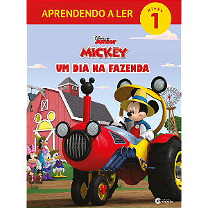 Livro Aprendendo A Ler Nível 1 - Mickey - Um Dia Na Fazen...
