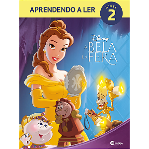 Livro Aprendendo A Ler Nível 2 - A Bela E A Fera