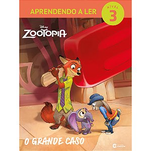 Livro Aprendendo A Ler Nível 3 - Zootopia - O Grande Caso